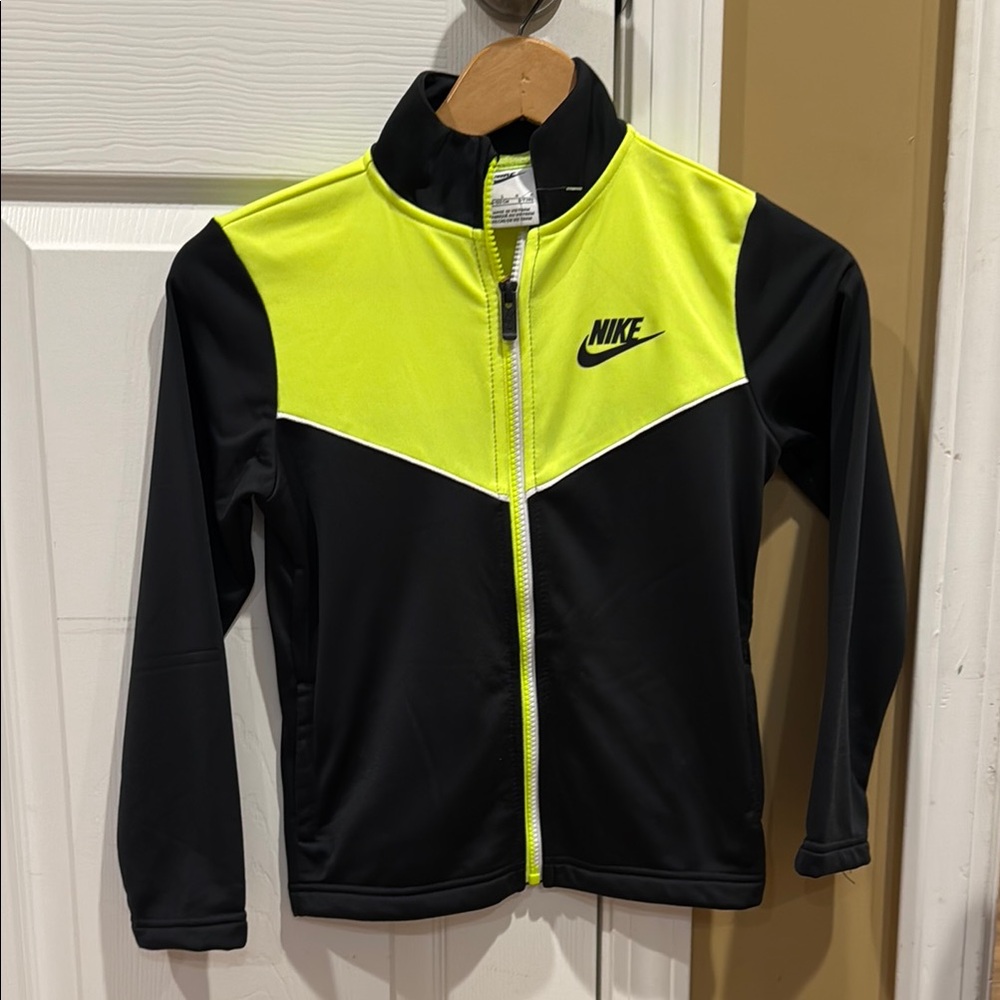 Nike Kids Jacket - Black and Yellow